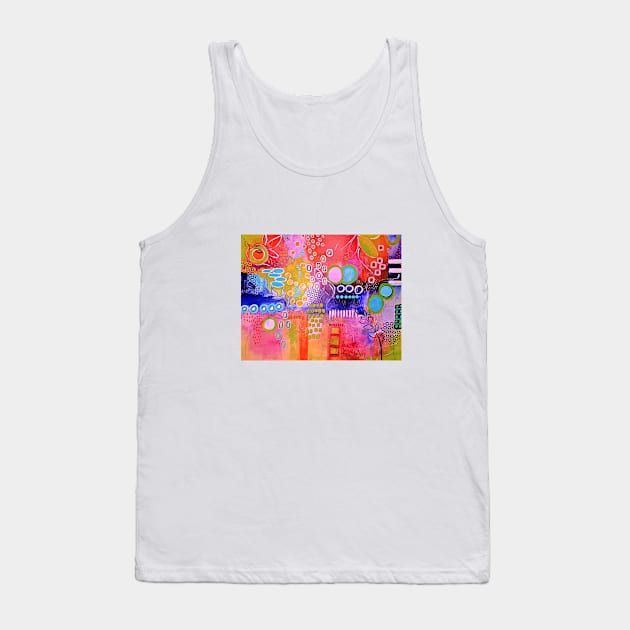 Happines 7 Tank Top by Design-Arte